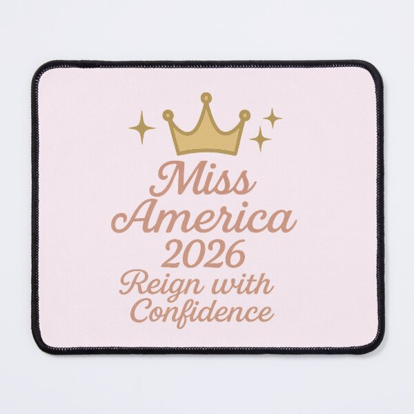 Item preview, Miss America 2026 – Retro Glam Crown Design designed and sold by Bratak.