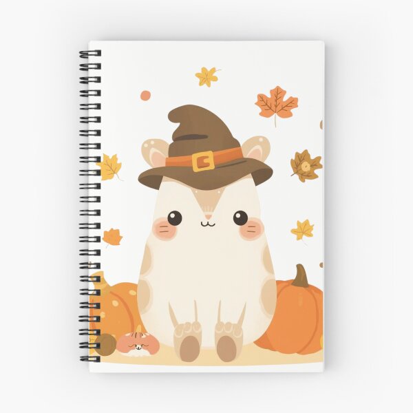 Item preview, Cozy Kawaii Little Animal Fall Illustration designed and sold by ArtBySylvia.