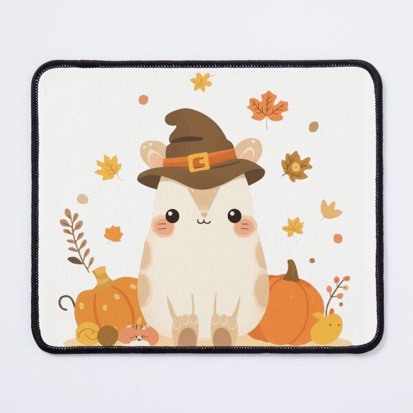 Item preview, Cozy Kawaii Little Animal Fall Illustration designed and sold by ArtBySylvia.