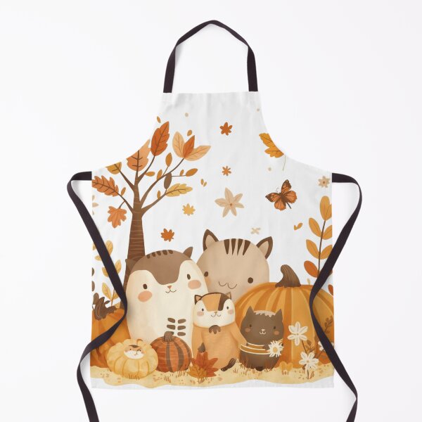 Item preview, Cozy Autumn Forest Animal Friends designed and sold by ArtBySylvia.