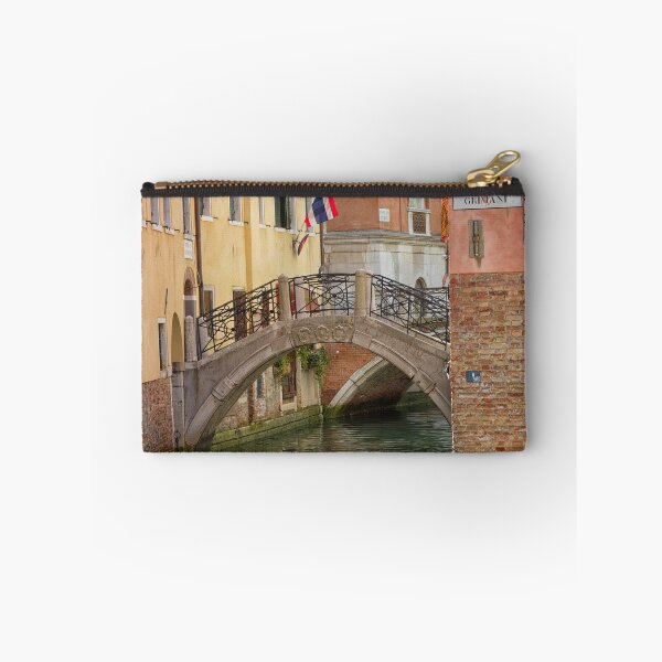 Item preview, A bridge over calm canal in Venice Italy designed and sold by John Gilham - Landscape Photography.