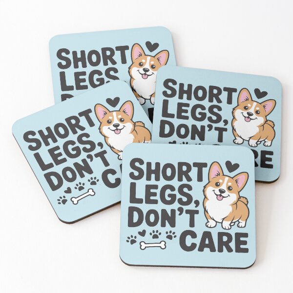 Item preview, Corgi Short Legs Don’t Care Funny Quote designed and sold by BrownHorse90s.