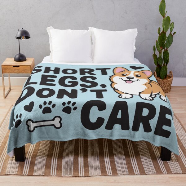 Item preview, Corgi Short Legs Don’t Care Funny Quote designed and sold by BrownHorse90s.
