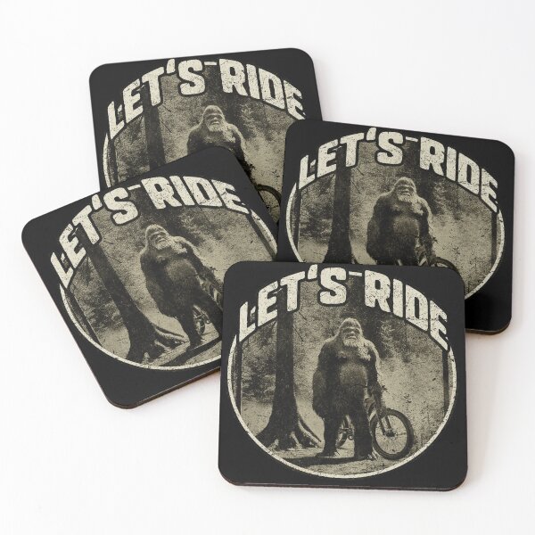 Item preview, Woods Dude Bigfoot Bike Rider designed and sold by MintaApparel.