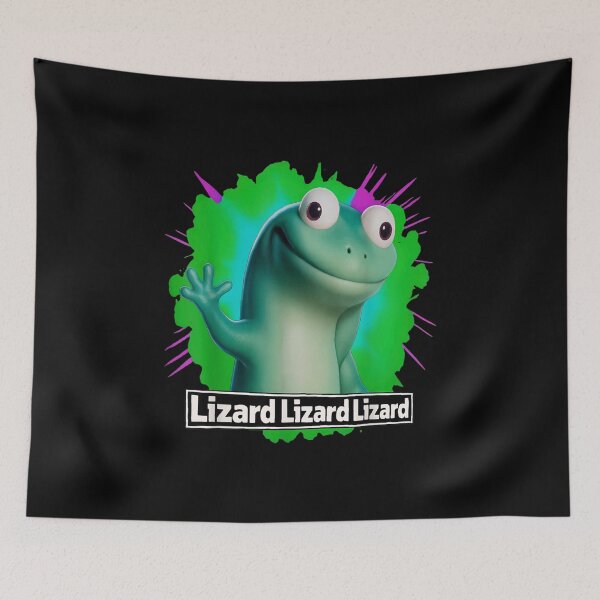 Item preview, Funny Weirdcore Animal Lizard Lizard Lizard Meme designed and sold by SvetlaPrather.