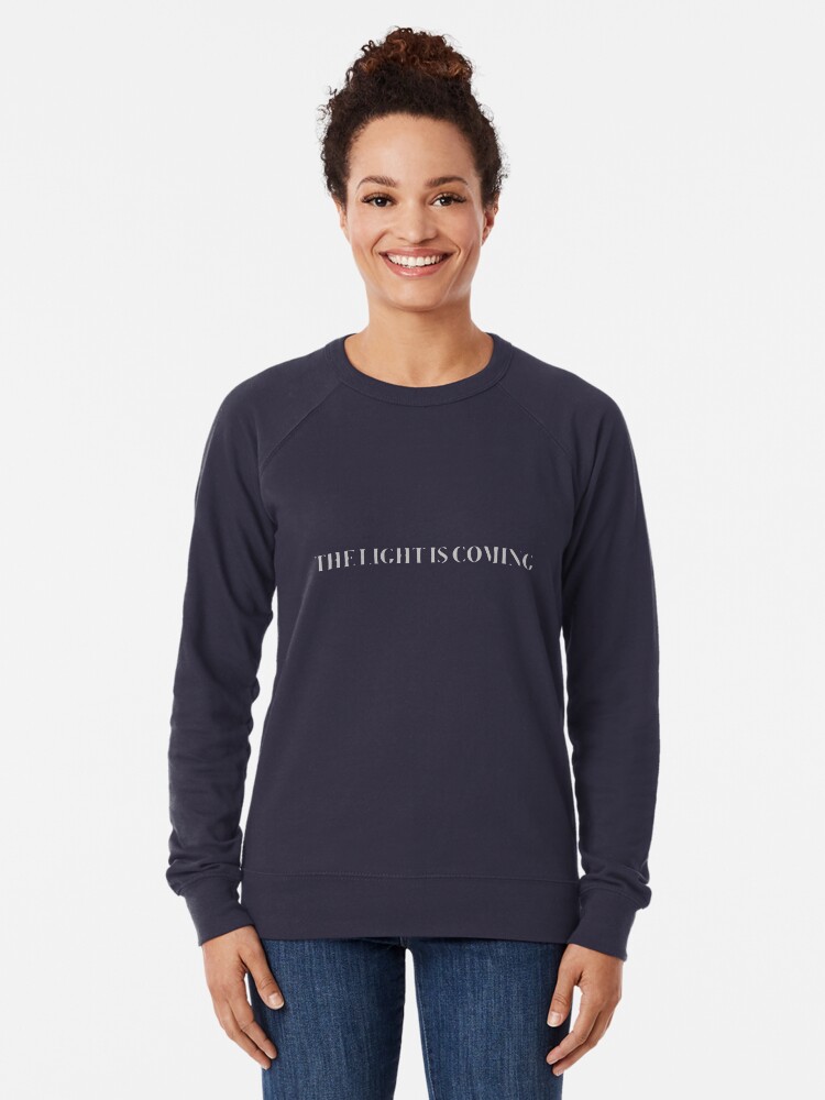 The light top is coming hoodie