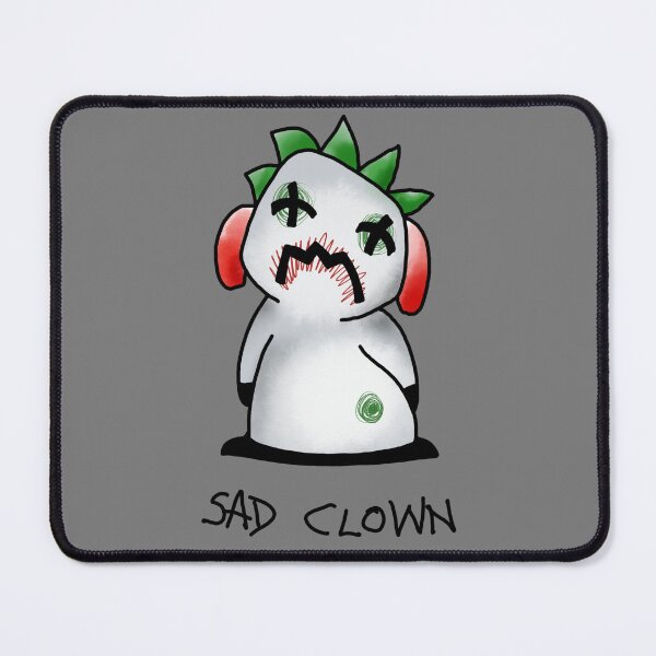 Item preview, Sad Clown Ghost designed and sold by Yeomans Cartoons.