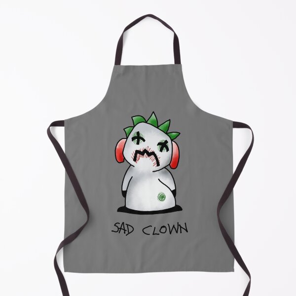 Item preview, Sad Clown Ghost designed and sold by Yeomans Cartoons.