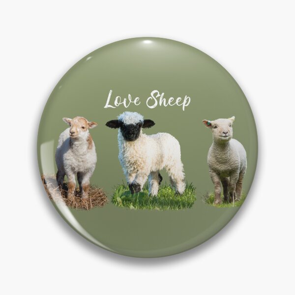 Item preview, Love Sheep Placement Print II designed and sold by Jane Stanley Photography.