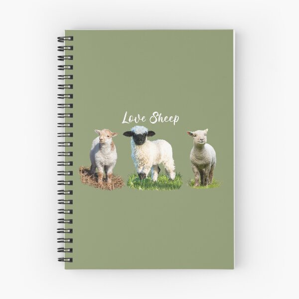 Item preview, Love Sheep Placement Print II designed and sold by Jane Stanley Photography.