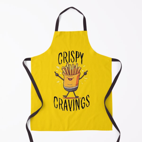 Item preview, Funny Crispy Craving French Fries designed and sold by MintaApparel.
