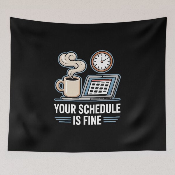Item preview, Your Schedule is Fine  designed and sold by LaBanana-Art.