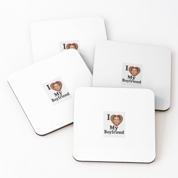 Item preview, Nicolas Cage I love my boyfriend birthday funny prank meme gift weird designed and sold by CheeseBlueprint.