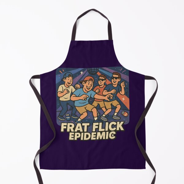 Artikelvorschau, Frat Flick Epidemic – Lustiges College-Party-Meme-Design entworfen und verkauft von Bratak.