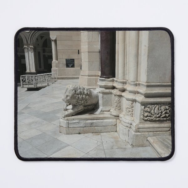 Item preview, Marble Lion Carving Outside The Duomo In Napoli designed and sold by Malcolm Snook.