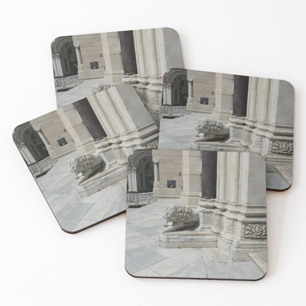 Item preview, Marble Lion Carving Outside The Duomo In Napoli designed and sold by Malcolm Snook.