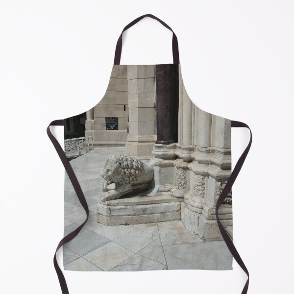 Item preview, Marble Lion Carving Outside The Duomo In Napoli designed and sold by Malcolm Snook.