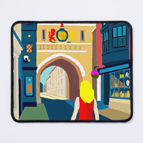 Item preview, Walking by the High Street Gate  designed and sold by SJHorsfall.