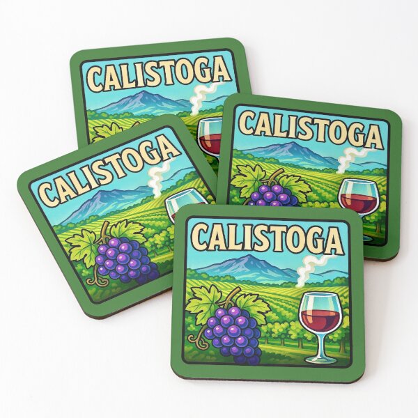 Item preview, Calistoga, Napa Valley - Wine Country designed and sold by Myra365Art.