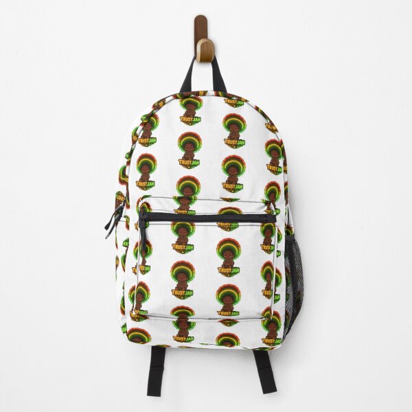 Item preview, Trust Jah – Chibi Reggae Black Boy | Neon Rasta Afro designed and sold by OsasChild.