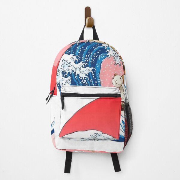 Item preview, Straw Hat Pirates Monkey D. Luffy - The Great Wave Off Kanagawa By Katsushika Hokusai designed and sold by Dorianisher.
