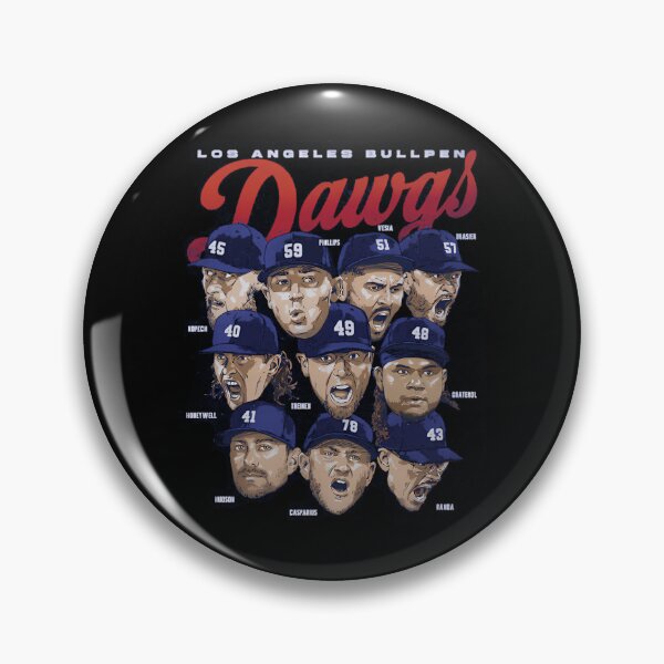 Item preview, Los Angeles D Bullpen Dawgs designed and sold by SabrNicola.