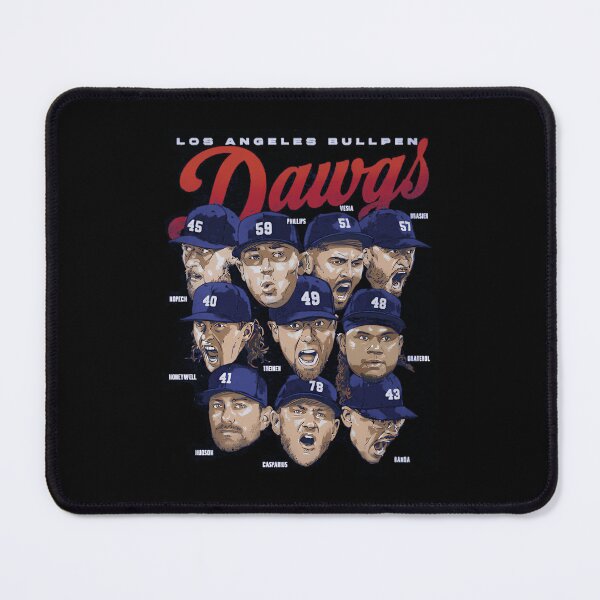 Item preview, Los Angeles D Bullpen Dawgs designed and sold by SabrNicola.
