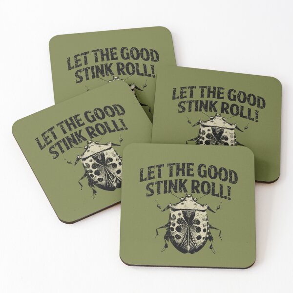 Item preview, Let The Good Stink Roll Stinky Bug designed and sold by MintaApparel.