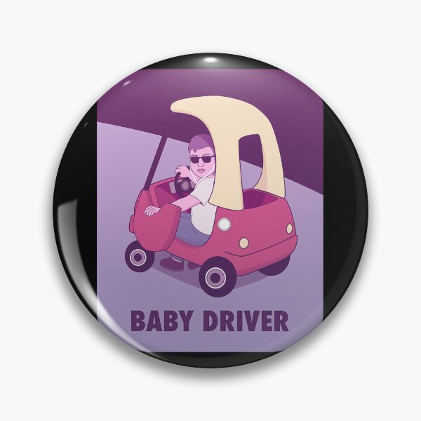 Item preview, Baby Driver By Night (Pink) designed and sold by PerryPerales.
