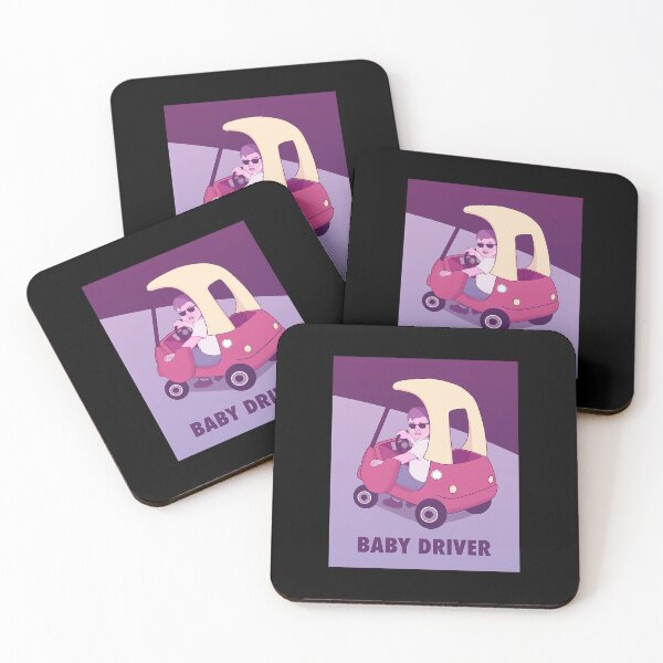 Item preview, Baby Driver By Night (Pink) designed and sold by PerryPerales.