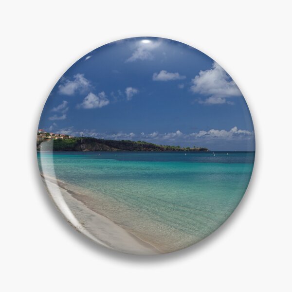Item preview, The Caribbean sea and coral sand of Grand Anse Beach in Grenada in the Caribbean  designed and sold by John Gilham - Landscape Photography.