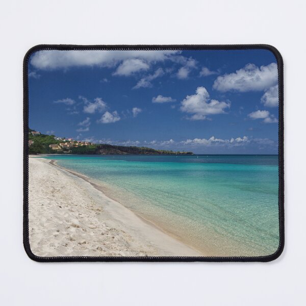 Item preview, The Caribbean sea and coral sand of Grand Anse Beach in Grenada in the Caribbean designed and sold by John Gilham - Landscape Photography.