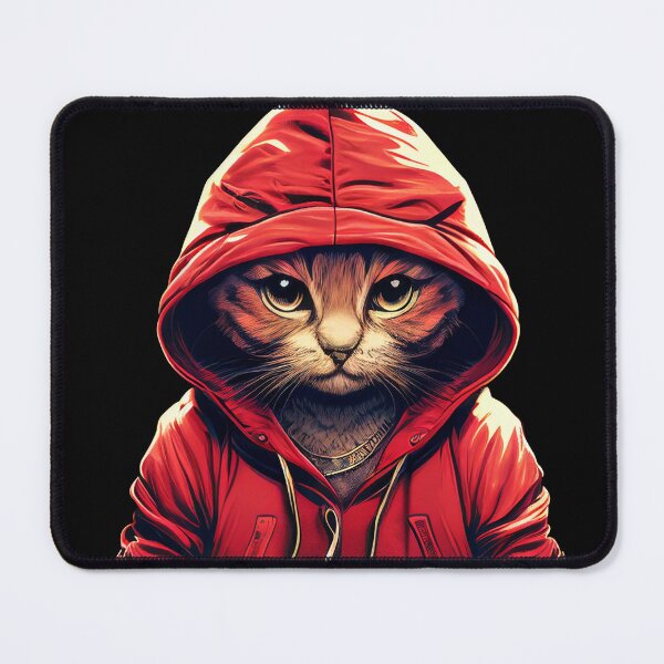 Item preview, Gangsta Rap Cat designed and sold by MintaApparel.