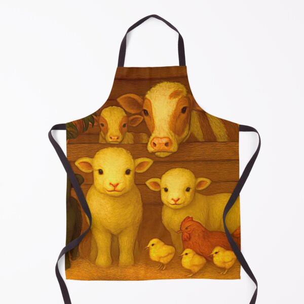 Aperçu de l'œuvre Famille Barnyard créée et vendue par Finding Fortuity.