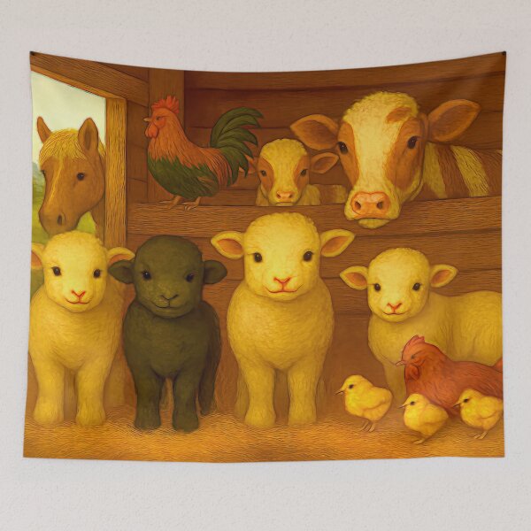 Item preview, Barnyard Family designed and sold by Finding Fortuity.