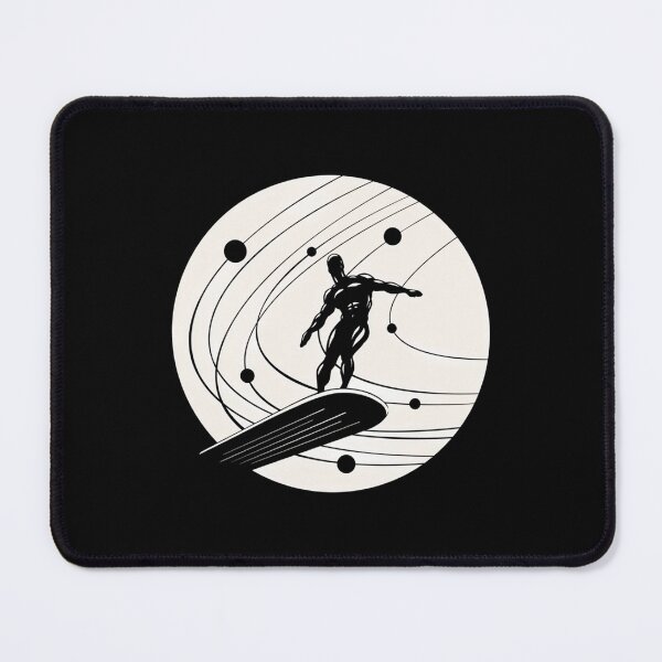 Item preview, Silver Surfer Minimalist White designed and sold by SabrNicola.