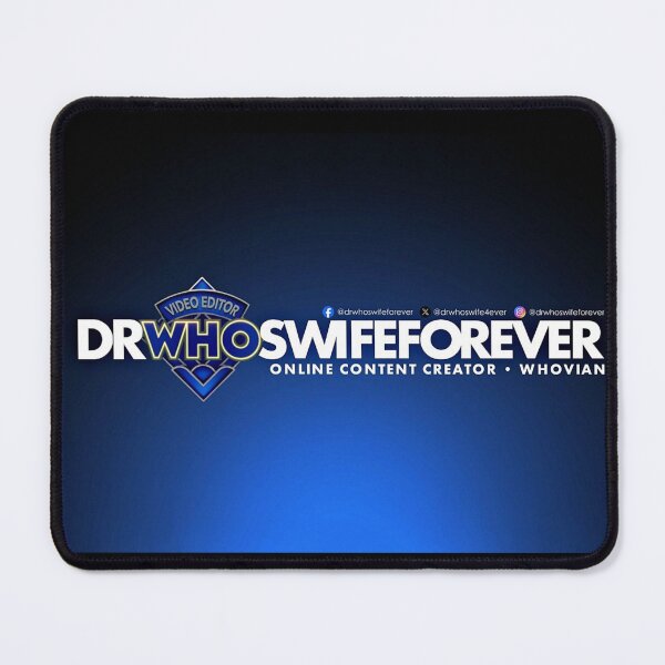 Item preview, DRWHOSWIFEFOREVER Cover Logo (2023 - Present) designed and sold by drwhoswifeforever YouTuber.