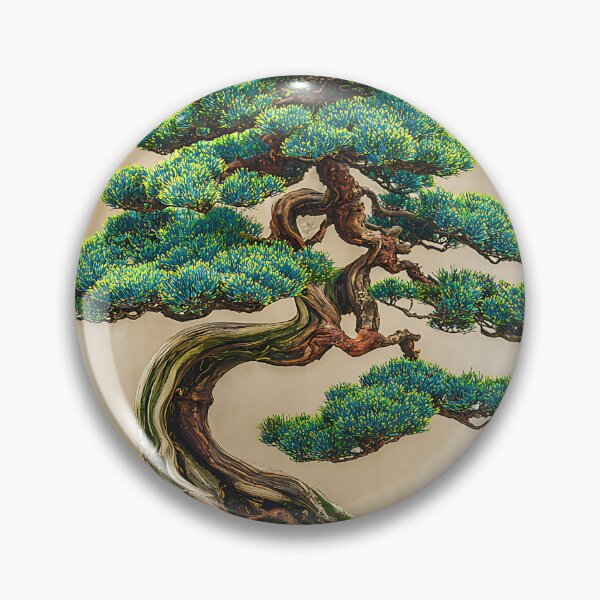 Item preview, Japanese Peaceful Bonsai Tree Art designed and sold by bapupa.
