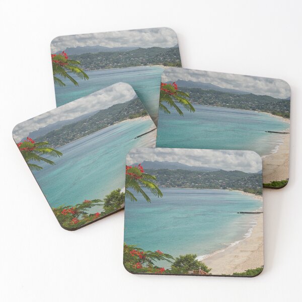 Item preview, Grand Anse Beach on the beautiful Caribbean Island of Grenada designed and sold by John Gilham - Landscape Photography.