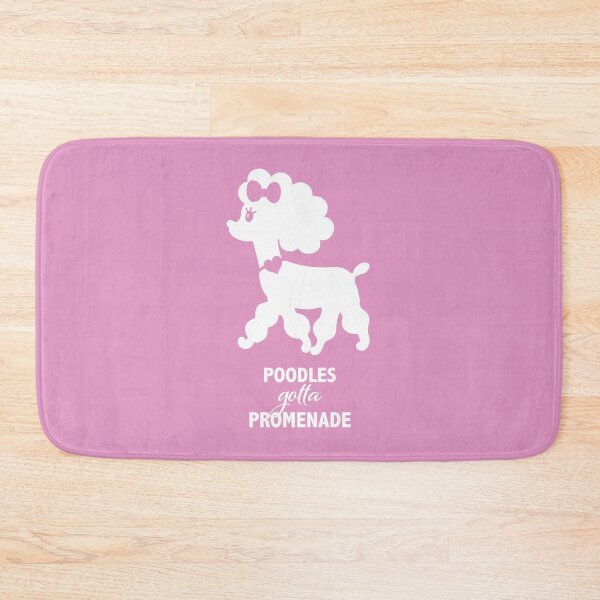 Item preview, Poodles Gotta Promenade – Chic French Poodle designed and sold by AntiqueImages.