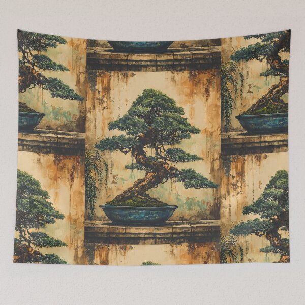 Item preview, Zen Bonsai Tree Art designed and sold by bapupa.