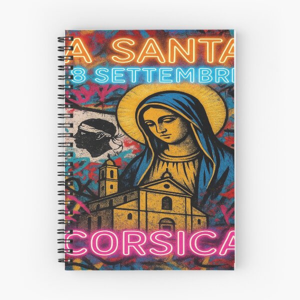 Item preview, A Santa – September 8 – Corsica |  designed and sold by Marie2121.