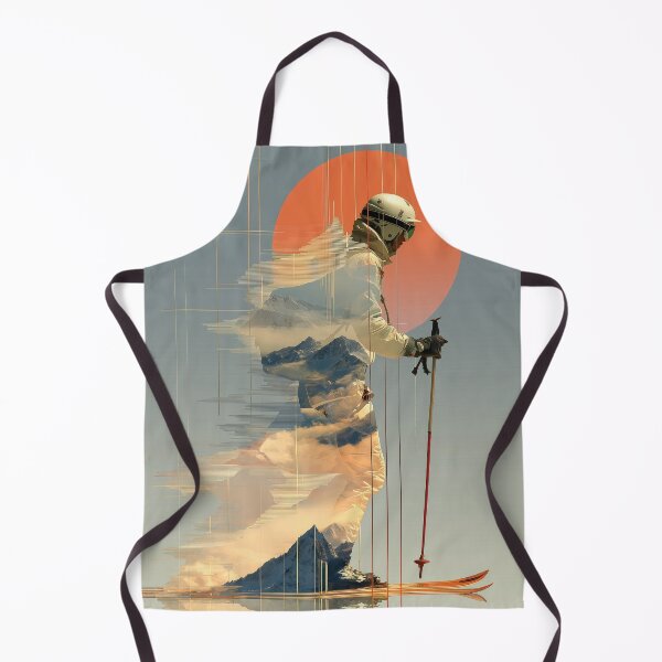Item preview, Skier | Surreal Sportscapes designed and sold by AJ Lab.