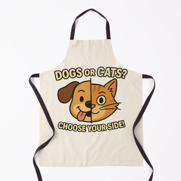 Item preview, Dogs or Cats? Choose Your Side! – Cute Pet Rivalry Design designed and sold by Bratak.