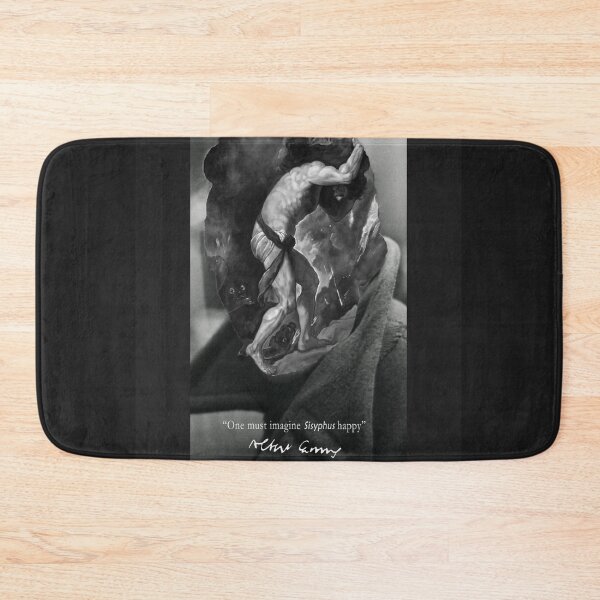Item preview, Albert Camus: One Must Imagine Sisyphus Happy designed and sold by Socratic Swag.