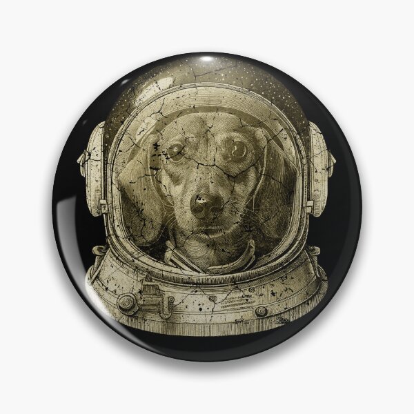 Item preview, Space Astro Dachshund Dog designed and sold by MintaApparel.