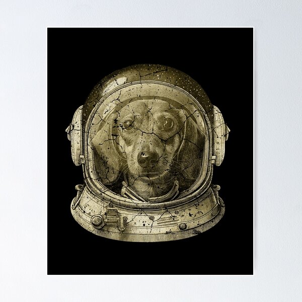 Item preview, Space Astro Dachshund Dog designed and sold by MintaApparel.