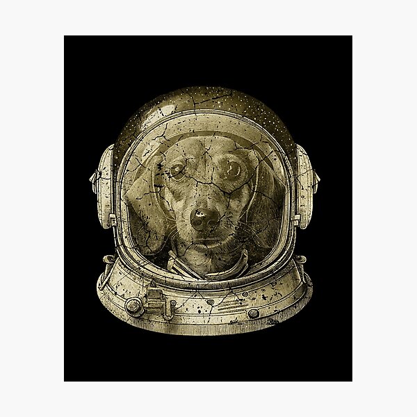 Item preview, Space Astro Dachshund Dog designed and sold by MintaApparel.