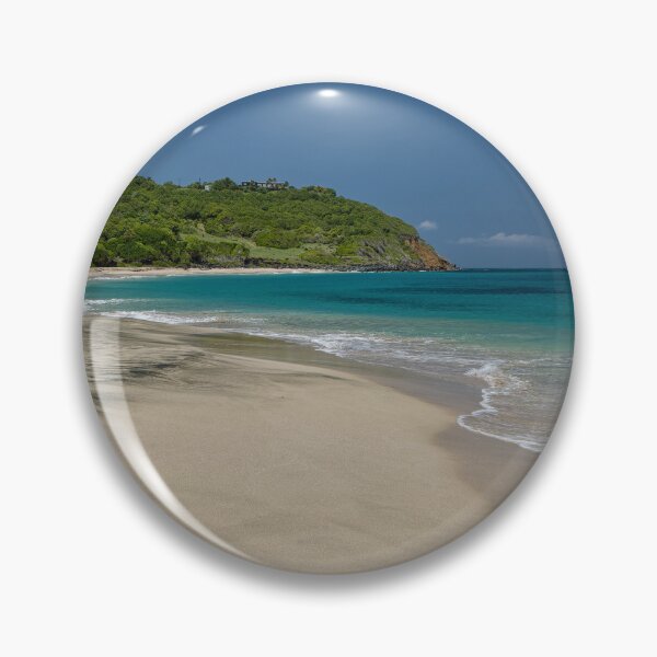 Item preview, Beautiful white soft coral sand beach on the beautiful Caribbean Island of Grenada designed and sold by John Gilham - Landscape Photography.