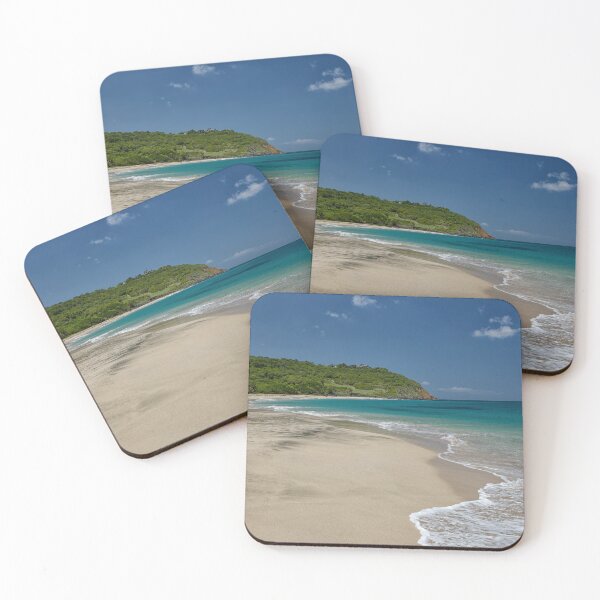 Item preview, Beautiful white soft coral sand beach on the beautiful Caribbean Island of Grenada designed and sold by John Gilham - Landscape Photography.